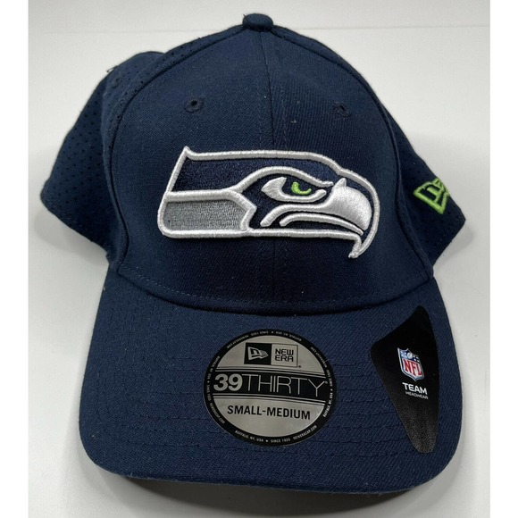 NWT 39thirty NFL Seahawks Baseball Cap Hat Size Small Men’s Blue - Picture 1 of 7